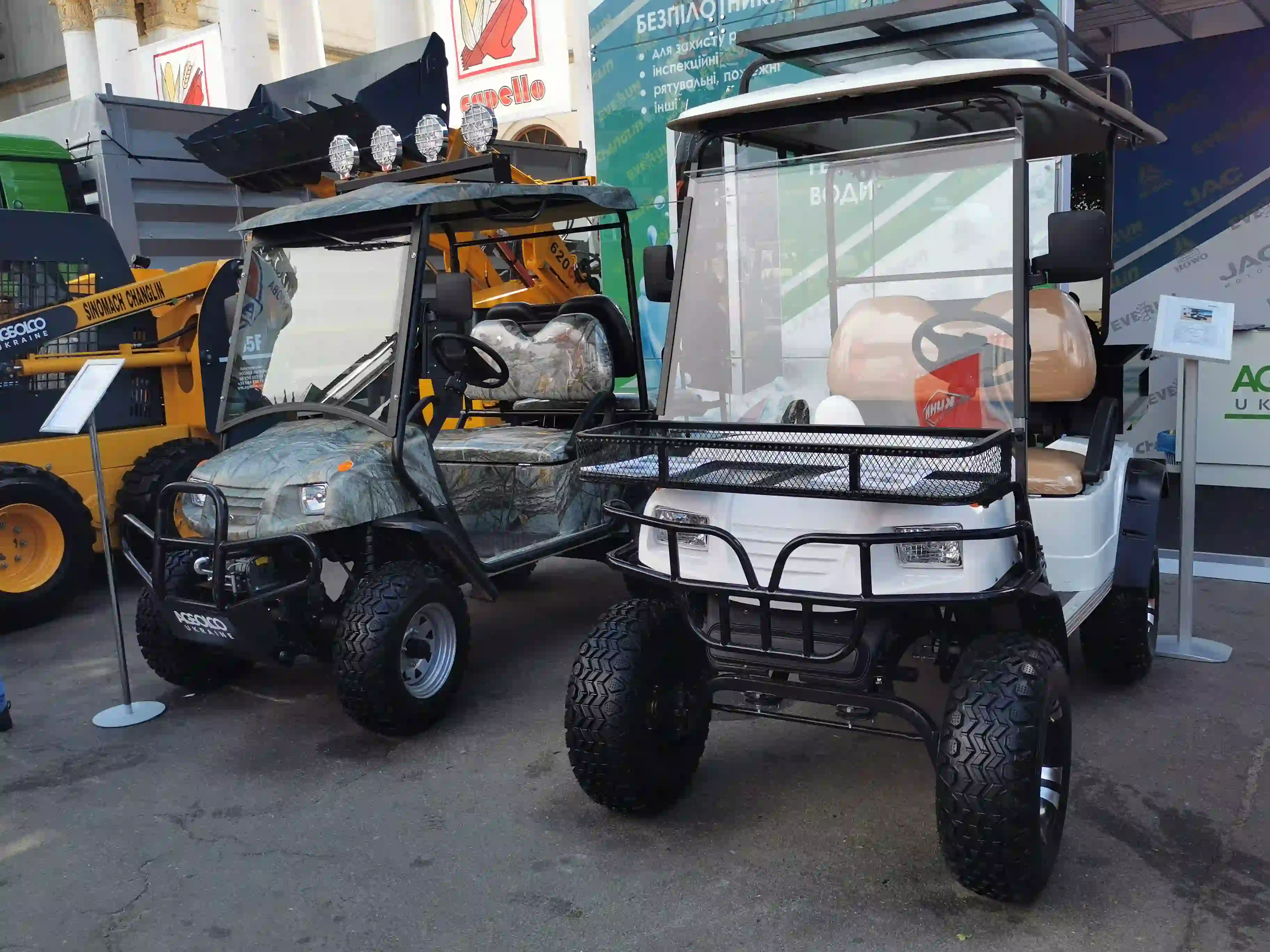 У Києві показали електромобілі для аграріїв (відео)