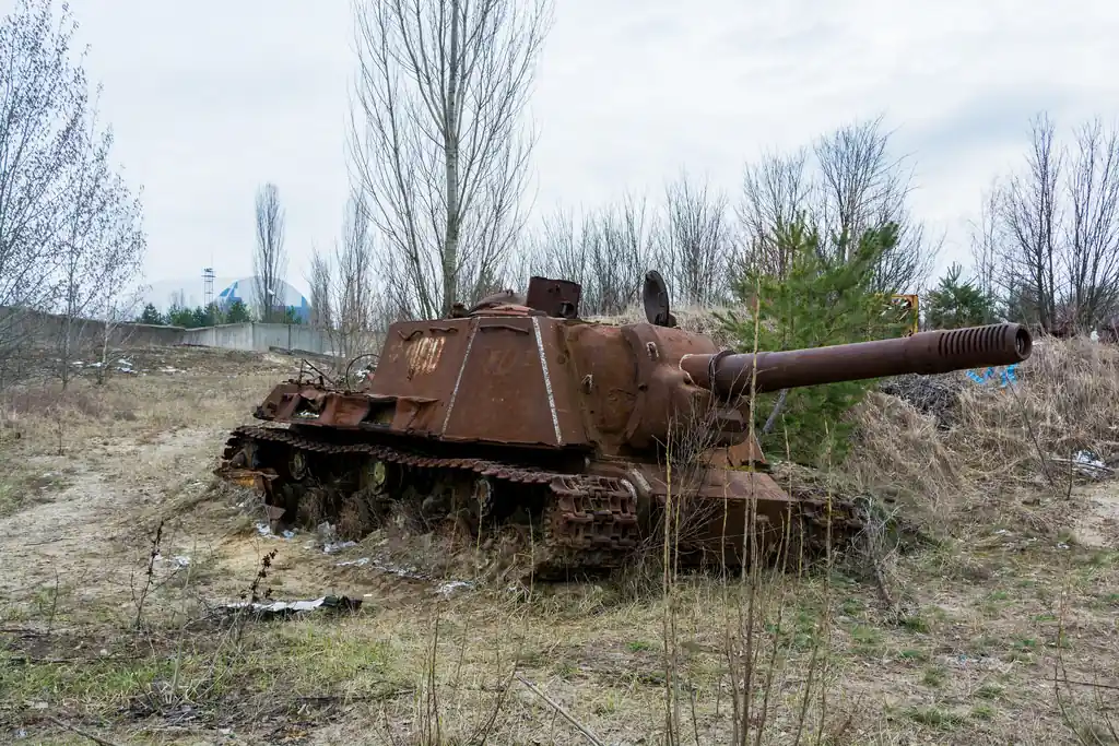 Техника ЧАЭС: самые интересные машины из Чернобыльской зоны