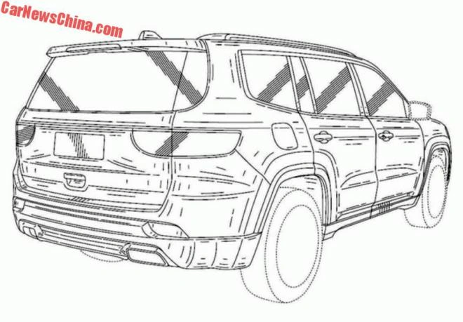 Рассекречен самый большой кроссовер Jeep Рассекречен самый большой кроссовер Jeep
