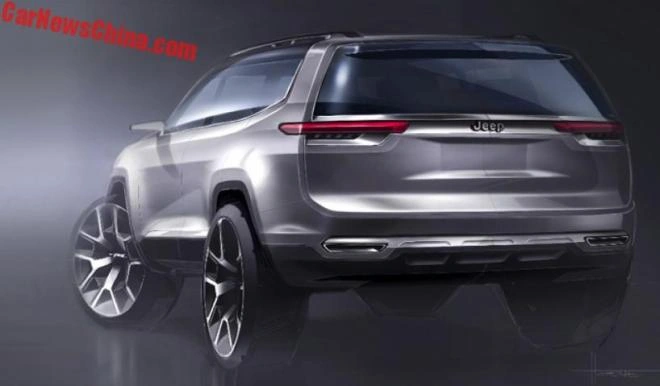 Семиместный кроссовер Jeep бросит вызов VW Atlas и Toyota Highander