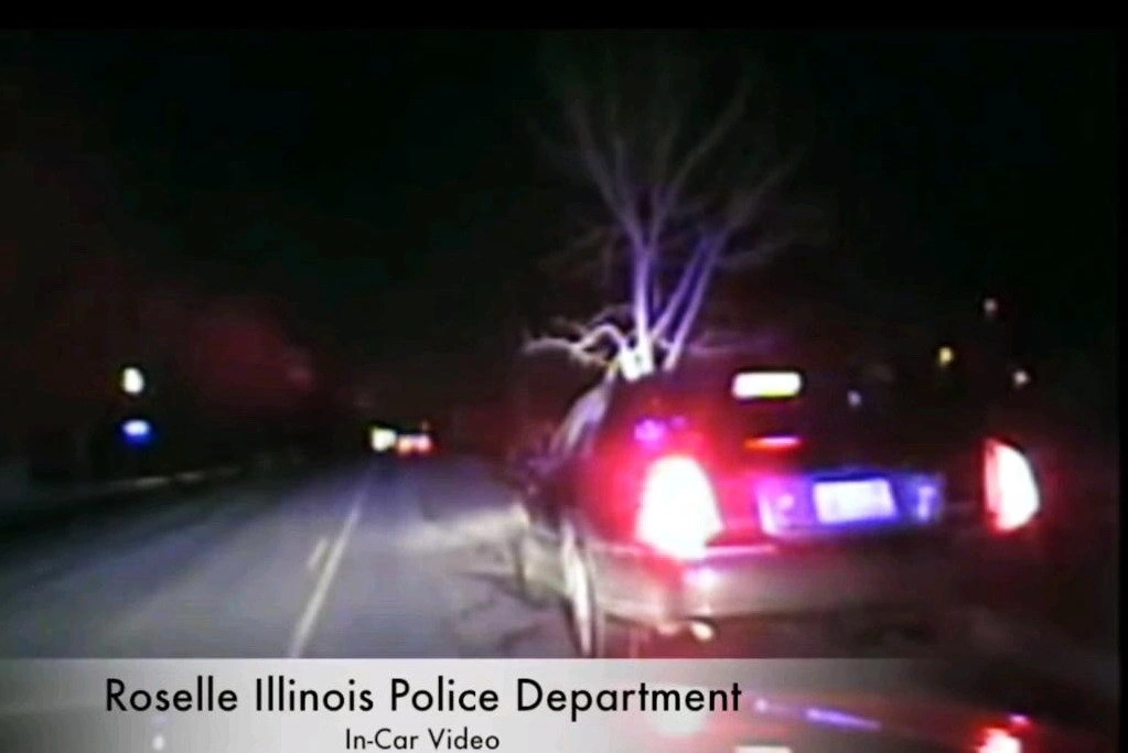 Пьяный водитель сбил дерево и возил его на капоте (+Видео)