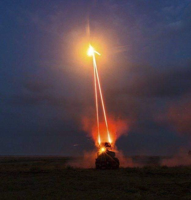 зенитные установки Gepard cбивают иранские дроны-камикадзе