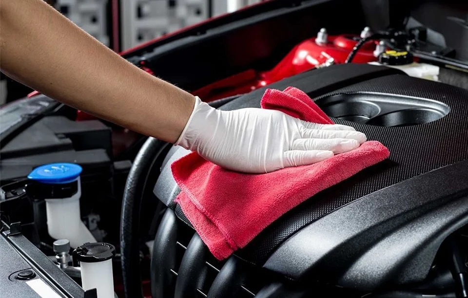 мойка двигателя