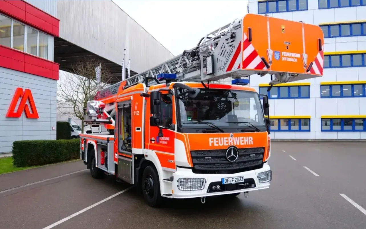 Magirus представляє пожежні автодрабини з інтелектуальним керуванням