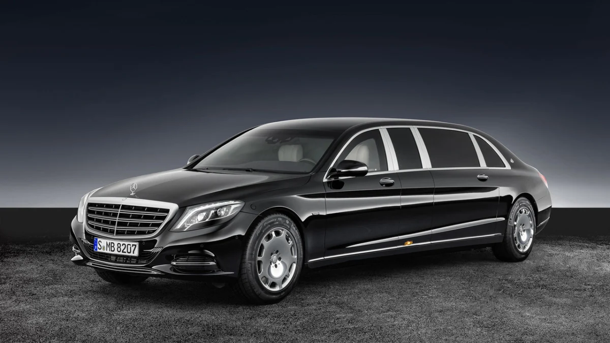 Mercedes-Maybach S600 Pullman Guard: люксовый танк для олигархов