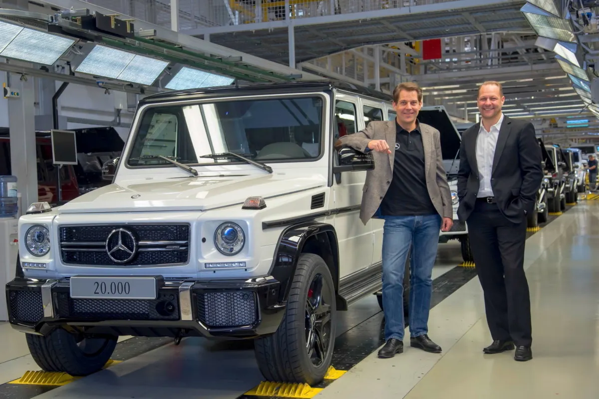 Mercedes-Benz выпустил рекордное количество Гелендвагенов