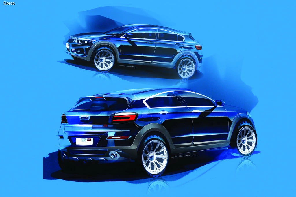 Qoros представит в Гуанчжоу кроссовер Qoros 3 City SUV