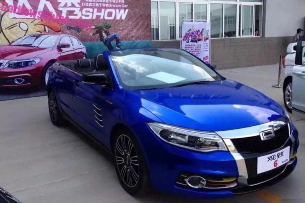 Qoros презентовал концептуальный кабриолет