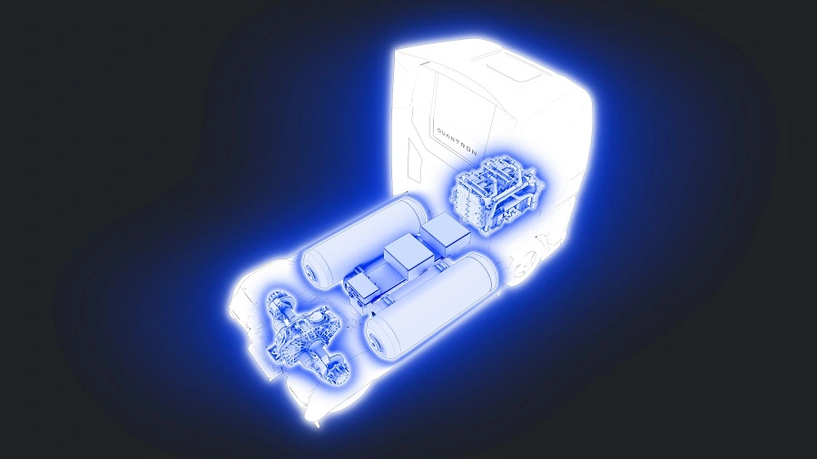 Quantron QHM FCEV Truck