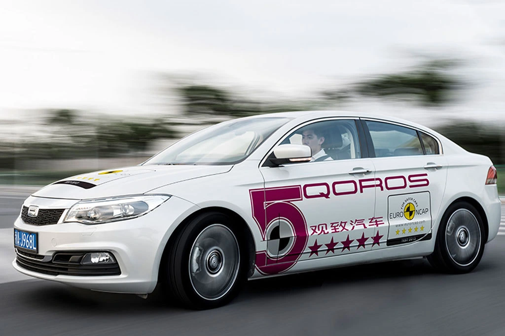 Седан Qoros 3 стал первым китайским автомобилем, заработавшим «пятерку» Euro NCAP