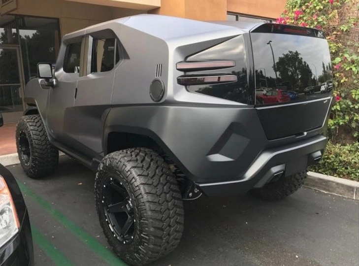 Внедорожник Rezvani получил дизайн постапокалиптического транспорта