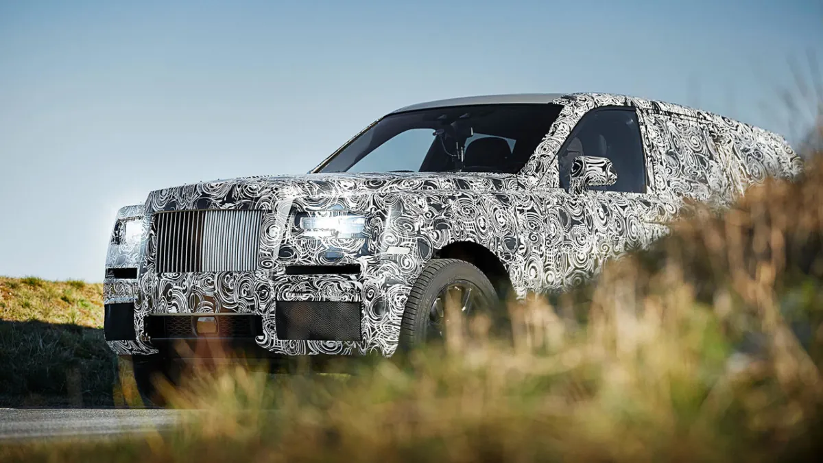 Rolls-Royce Cullinan – новые подробности первого кроссовера Роллс-Ройс
