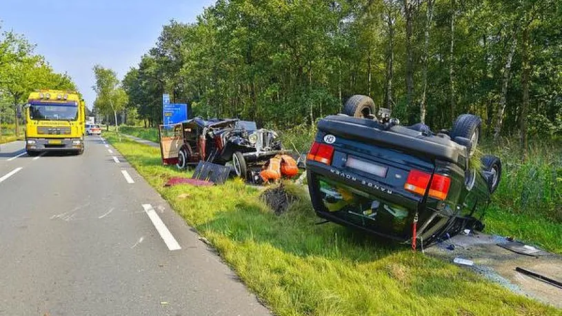 Раритетный Rolls-Royce - ретро-кар 1936 года авария вдребезги