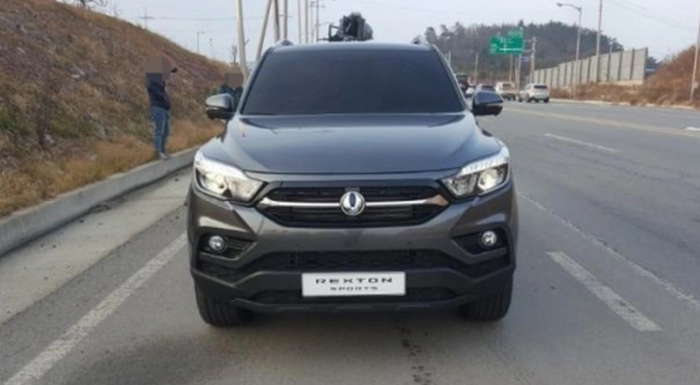 Новый пикап SsangYong впервые засветился на фото