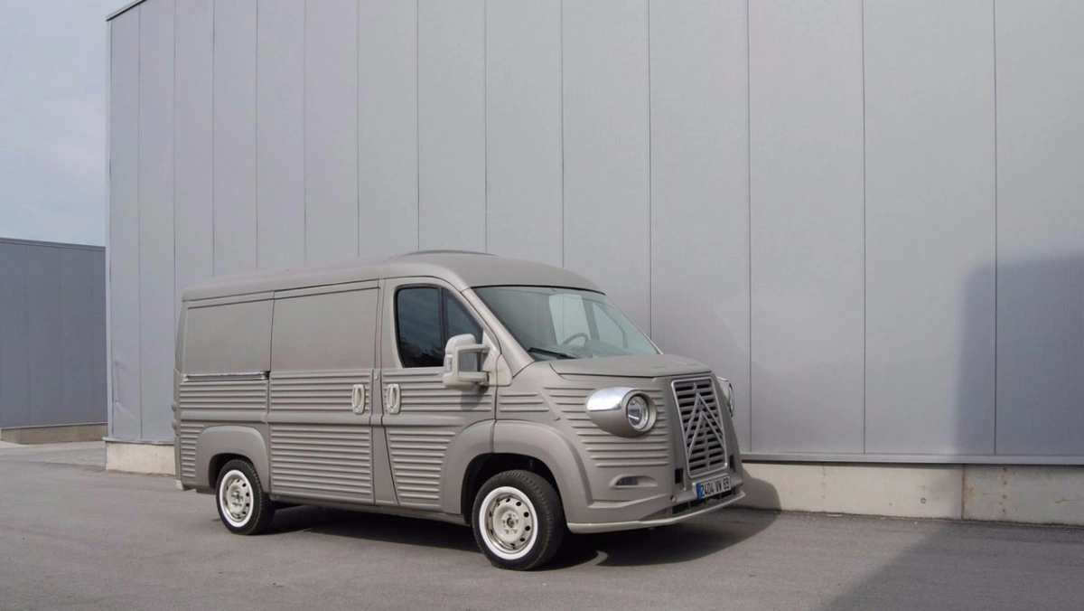 Новый Citroen Jumper превратили в классический вэн 40-х годов