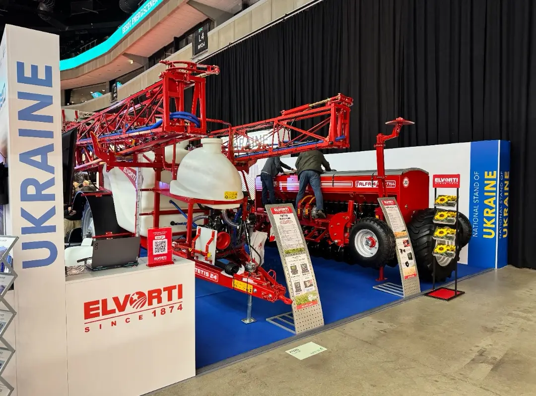 Український виробник сільгосптехніки Elvorti презентував новинки на виставці Agromec 2024