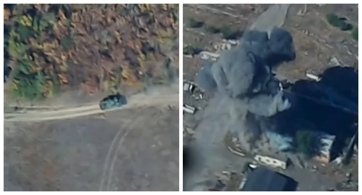 ВСУ одним ударом уничтожили российский ЗРК «Оса» (видео)