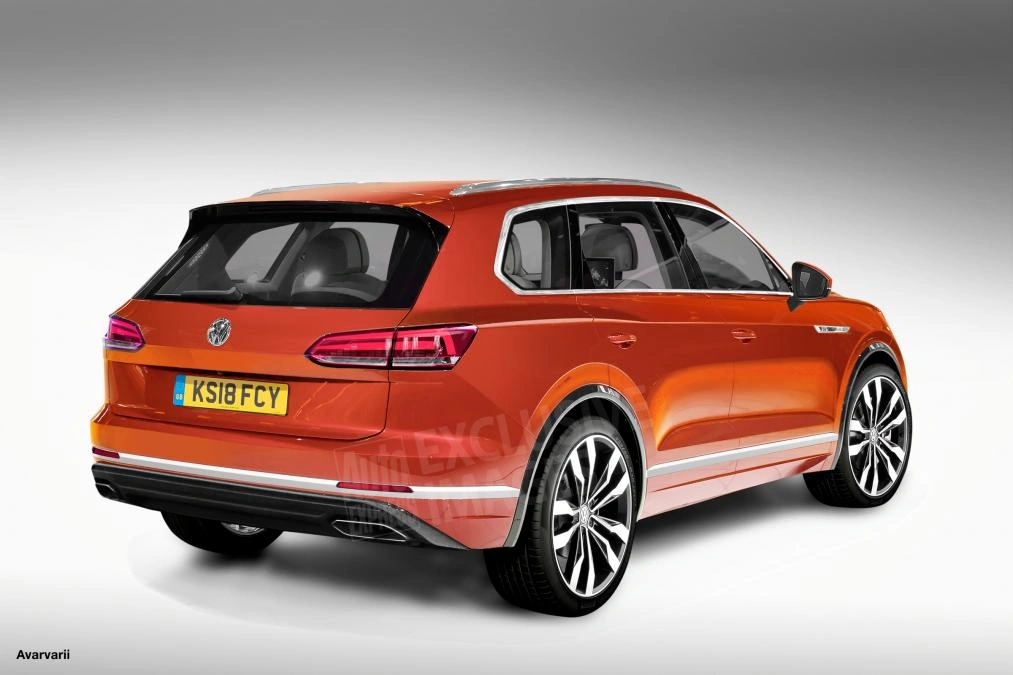 Volkswagen Touareg 2018: первые изображения нового кроссовера Фольксваген