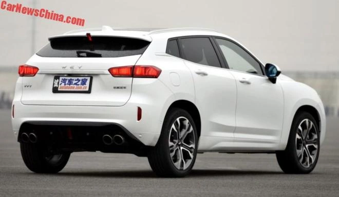 Great Wall Wey VV7: первые фото премиального китайского кроссовера