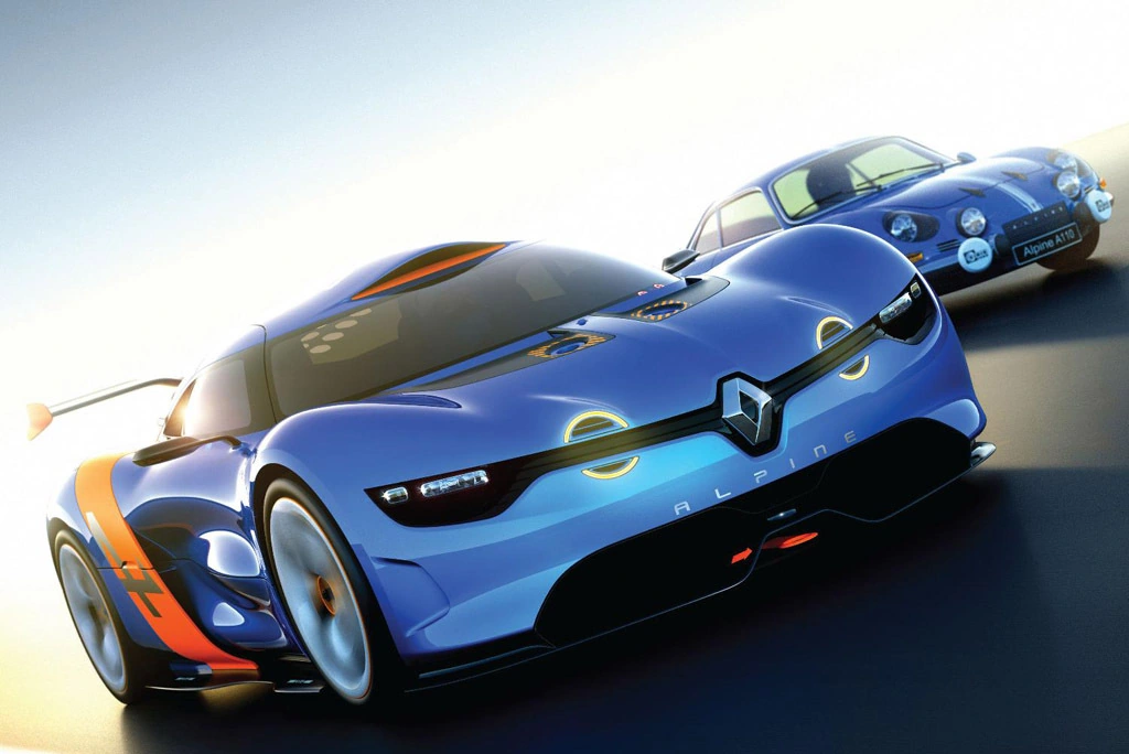 Renault представил концепт-кар Alpine 110 50