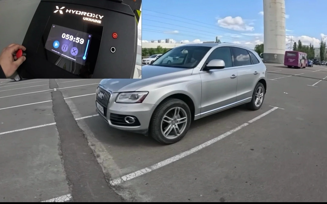 Журналісти випробували технологію очищення двигуна воднем на прикладі Audi Q5