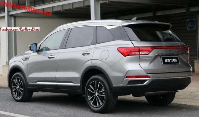 Zotye T500: новый китайский кроссовер за $10 тысяч