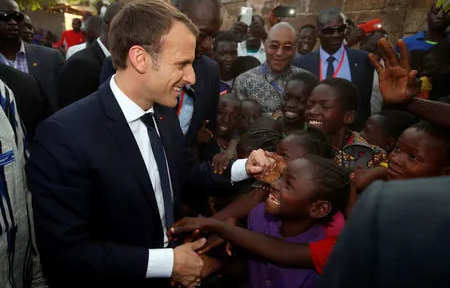 AFRICA-FRANCE-MACRON