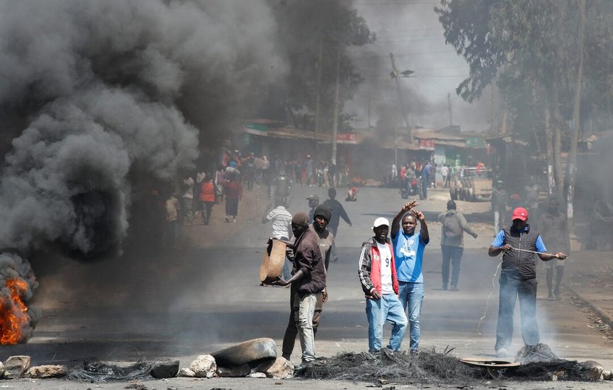 Protest in Kenya