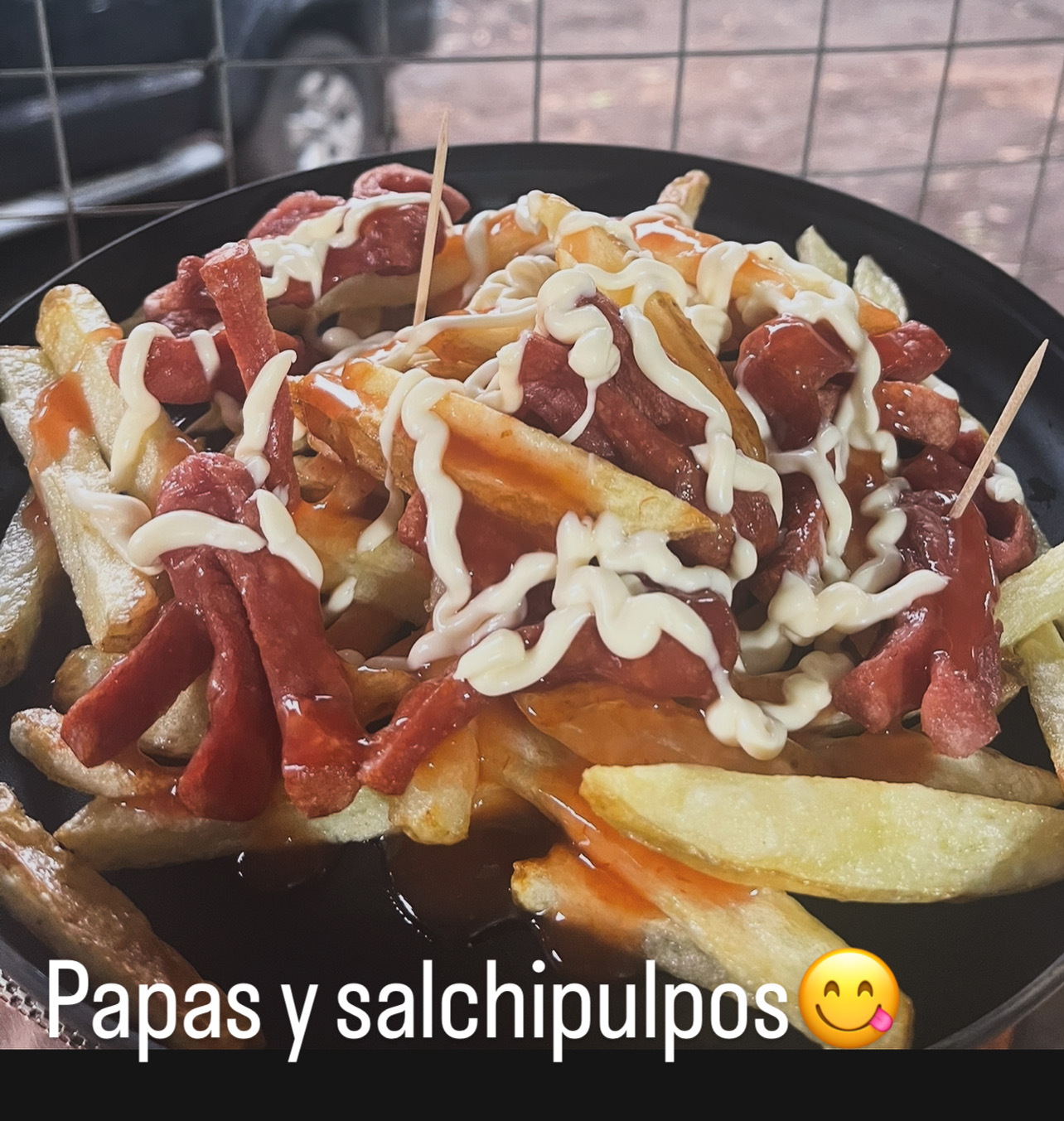 Papas y salchipulpos