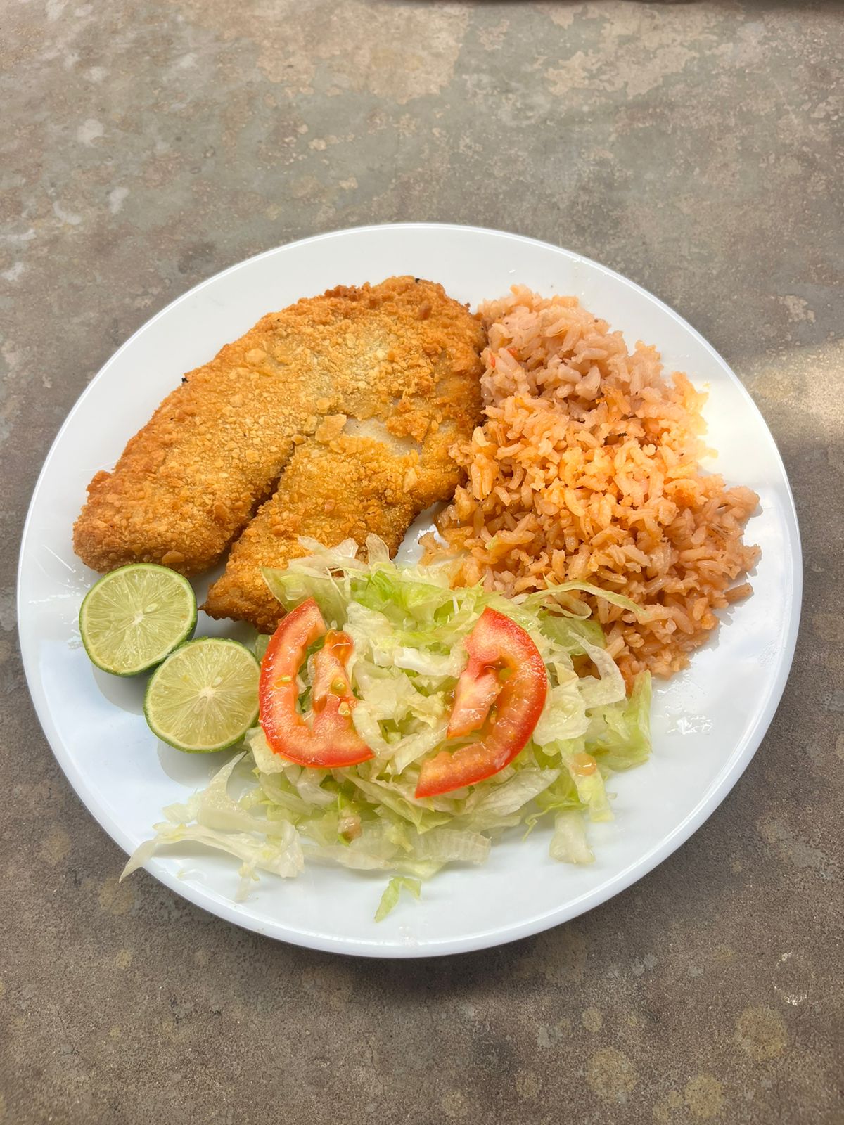 Filete de pescado empanizado