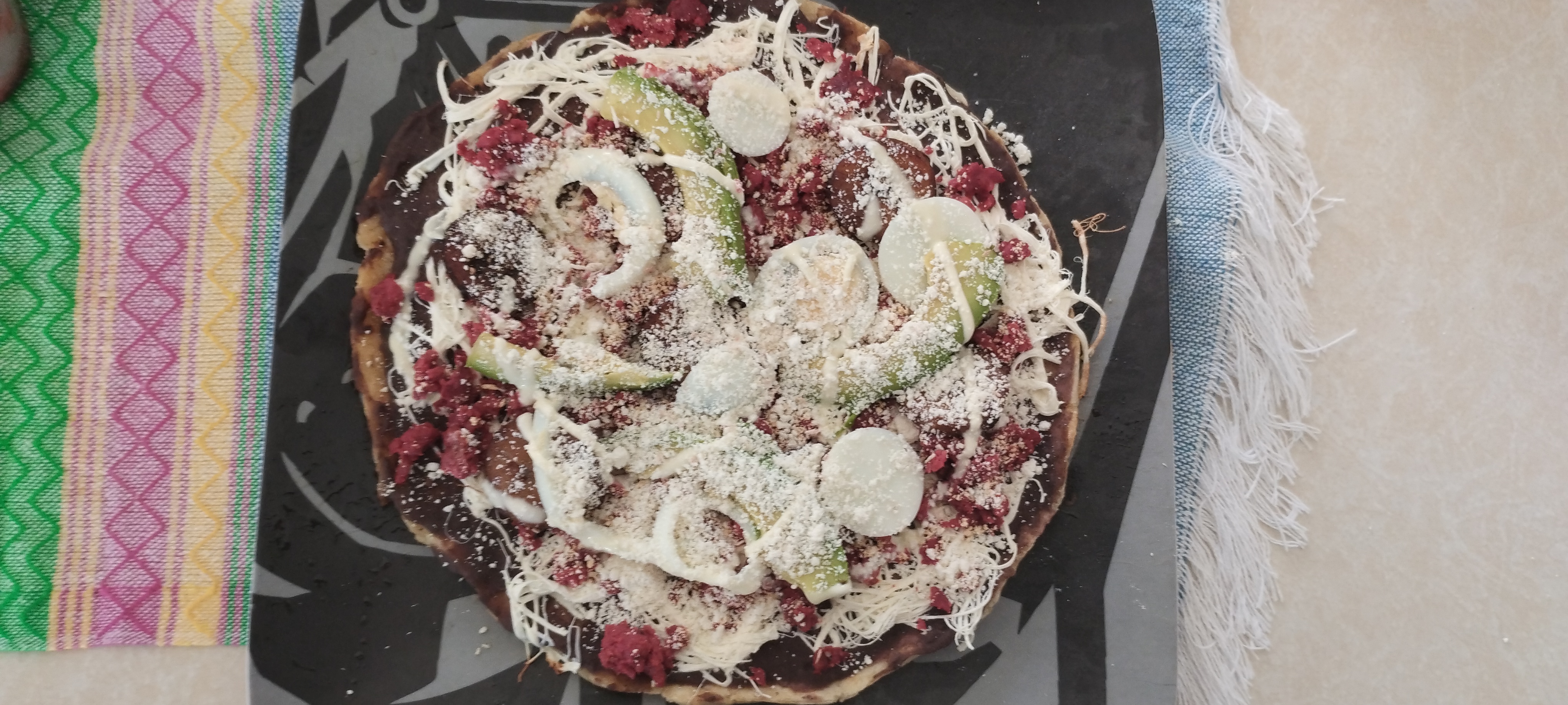 Memela estilo Veracruz 🦀