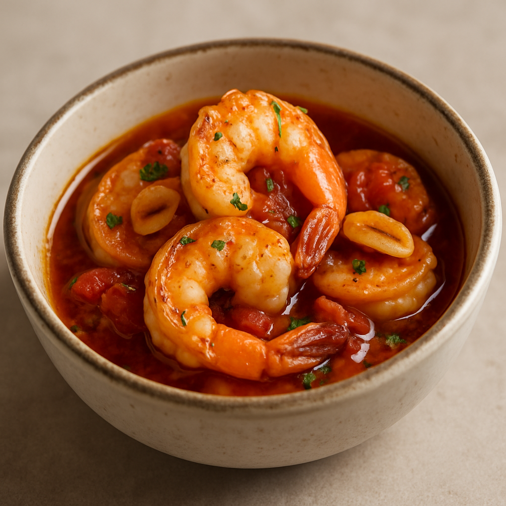 Camarones al Ajillo