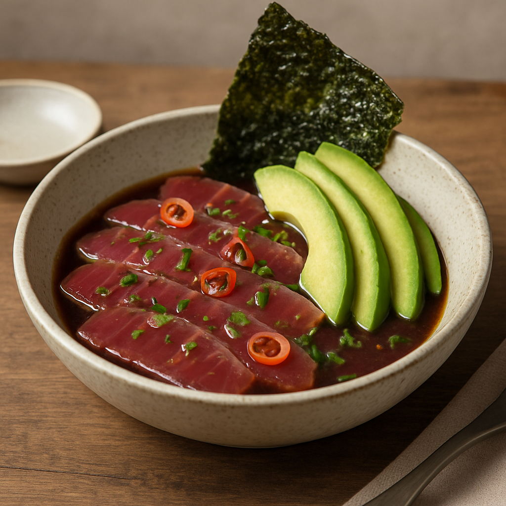 Ceviche Nikkei de Atún