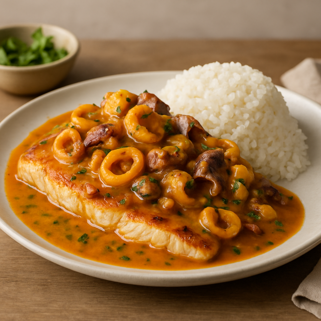 Pescado a lo Macho