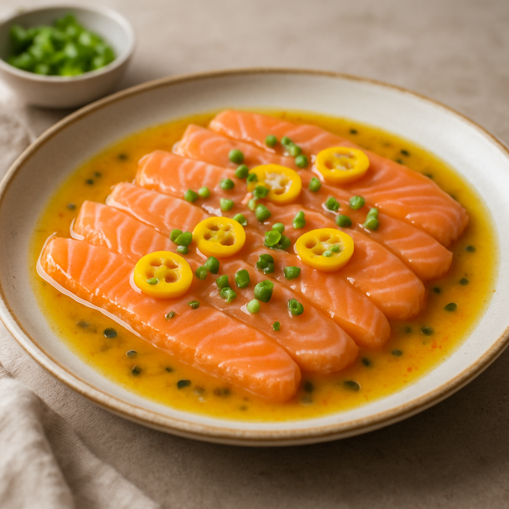 Tiradito Nikkei de Salmón