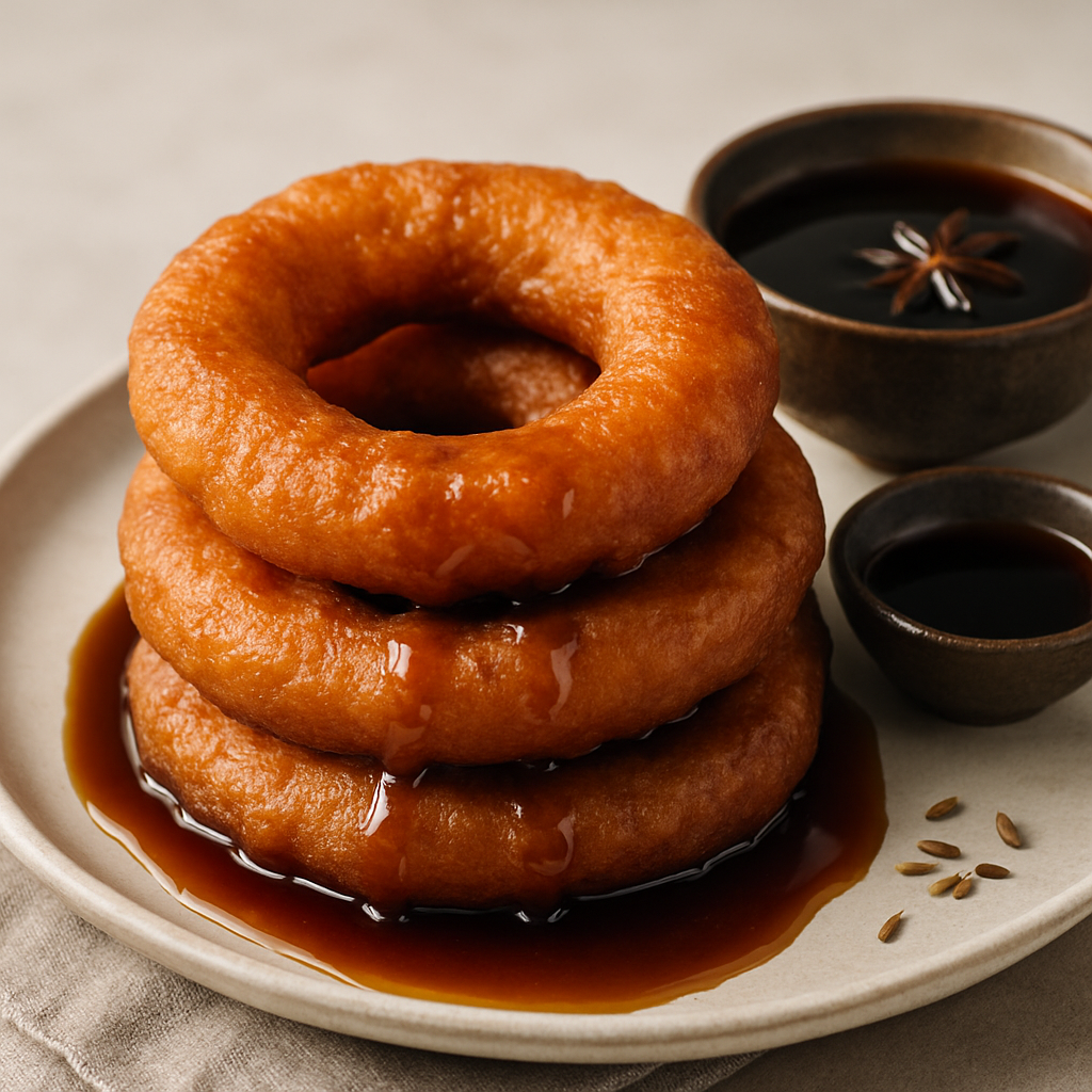 Picarones con Salsa de Chancaca