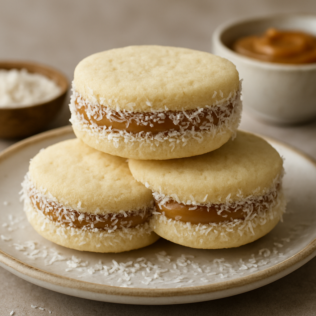 Alfajores de Maicena con Manjar Blanco