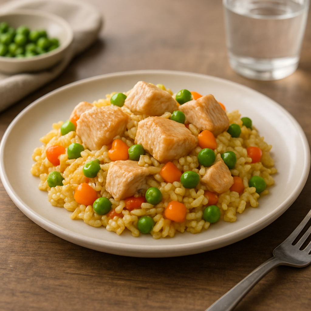 Pollo Casero con arroz
