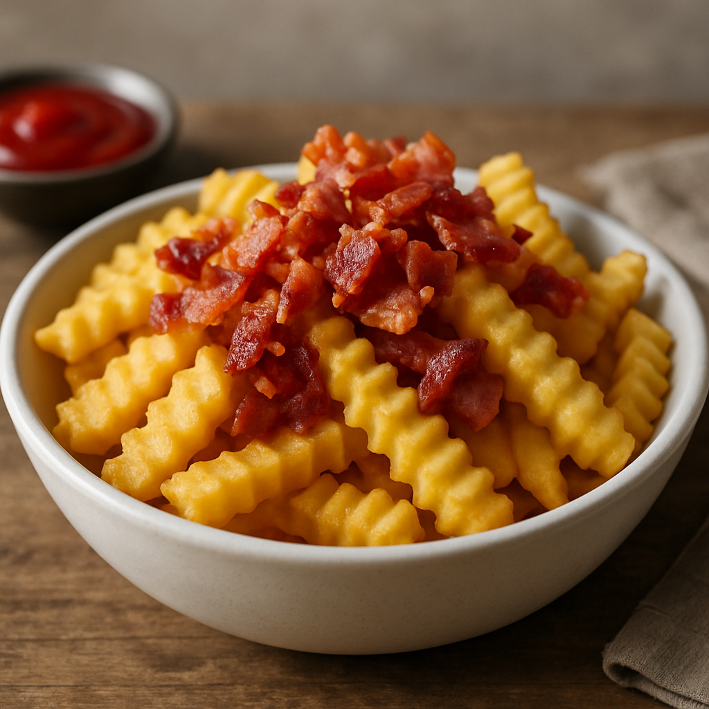 Papas con Tocino