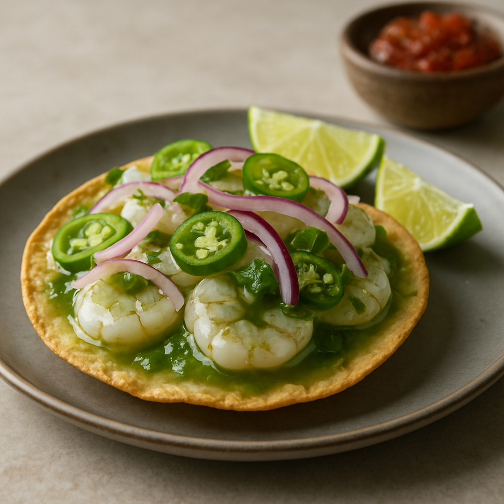 Tostada de Aguachile