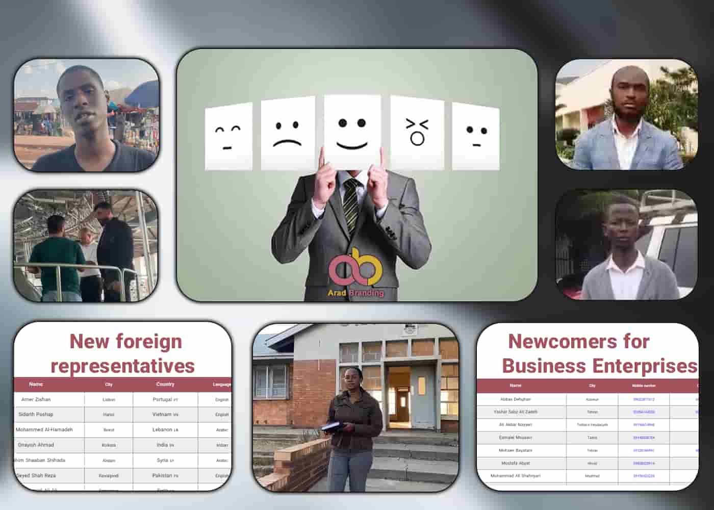 فيديو، الوافدون الجدد و الأحداث الحلوة و مریره