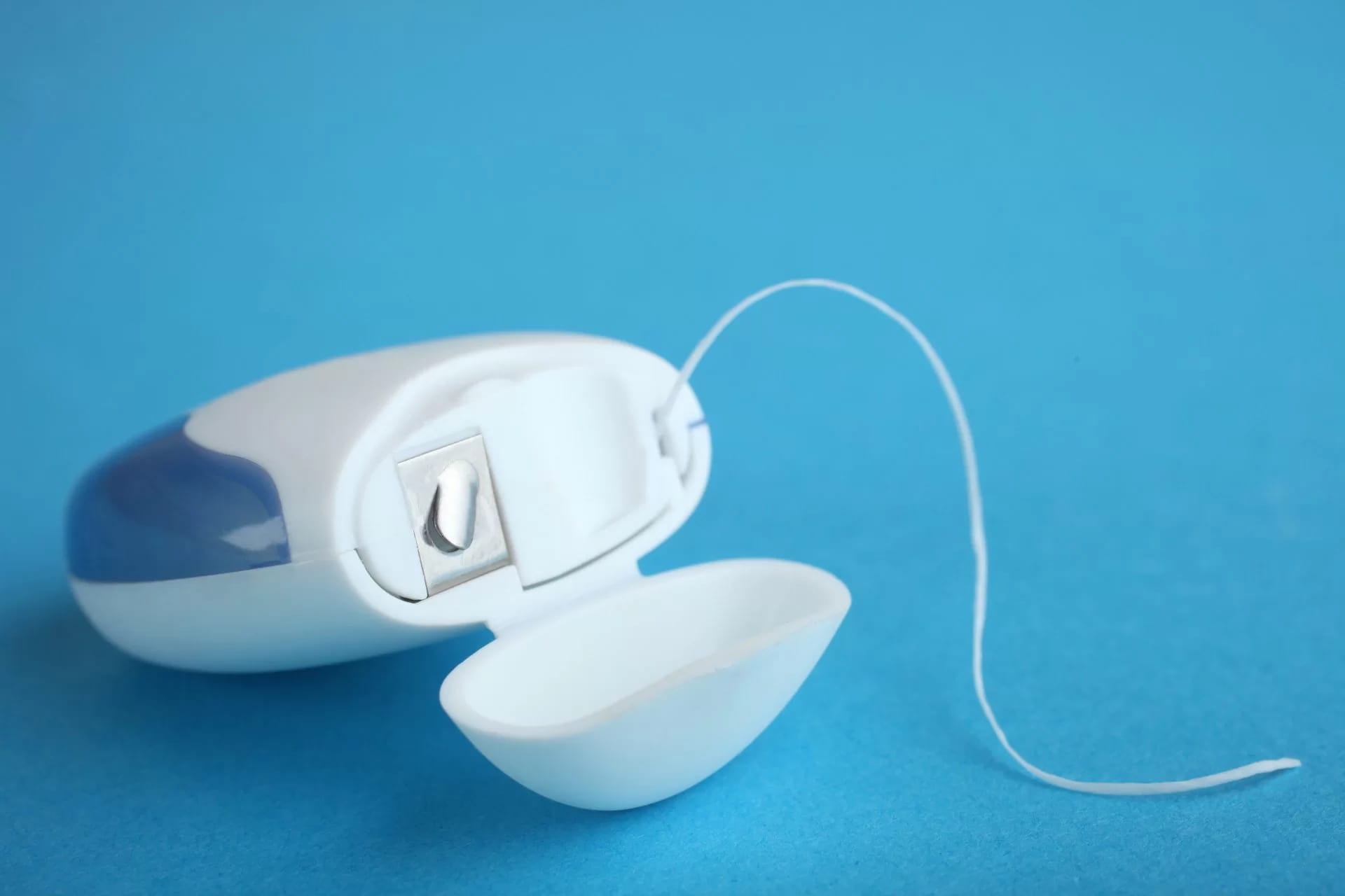 خيط الاسنان الطبي؛ 4 أنواع الكهربائي الشمعي المظفر الخالي من الدموع