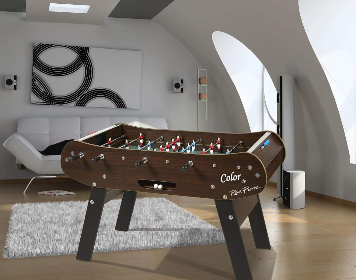 طاولة كرة قدم؛ المواد المصنوعة خشب السطح املس مسطح table