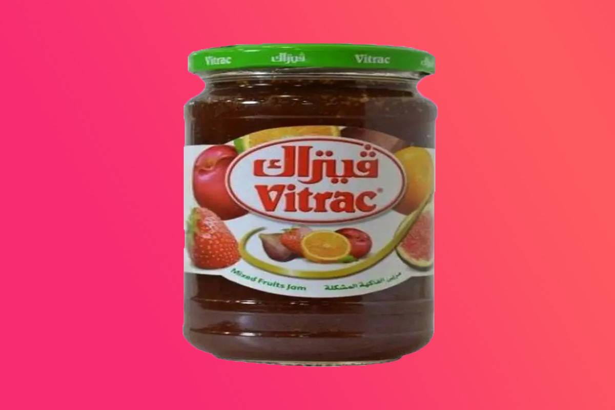 مربى فيتراك 900 جم؛ فاكهة طازجة طبيعية لا تتعفن وجبة الإفطار