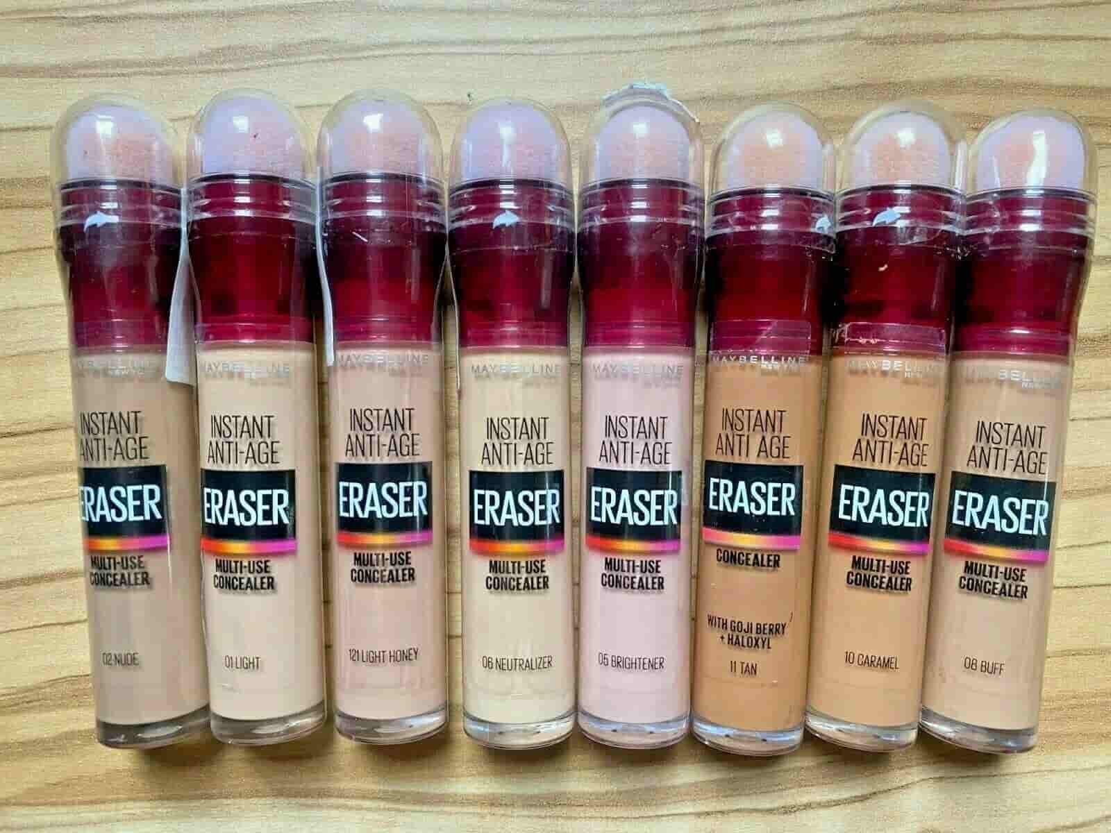 كونسيلر ميبلين في مصر؛ فائق النعومة يزيل المناطق الداكنة حول العينين