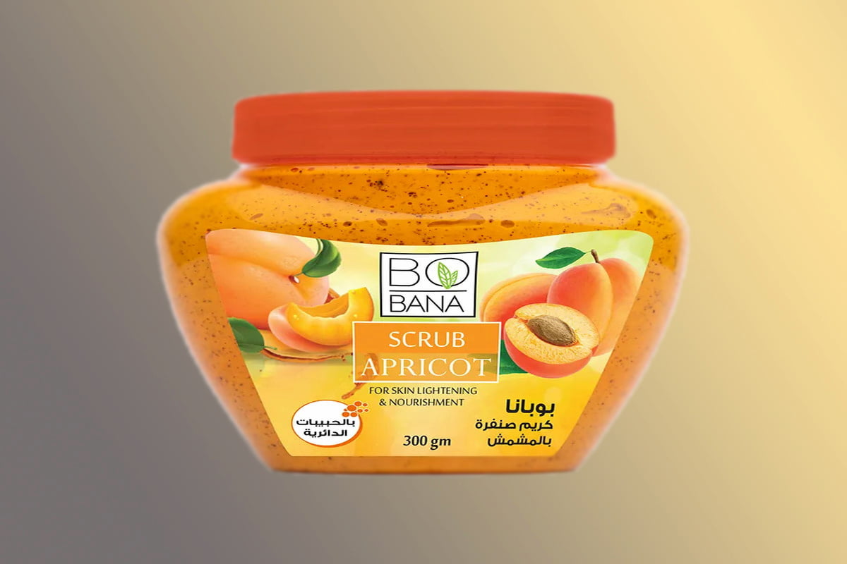 سكراب بوبانا للجسم (مقشر) ملح بحر خام البشرة الجافة الدهنية المختلطة