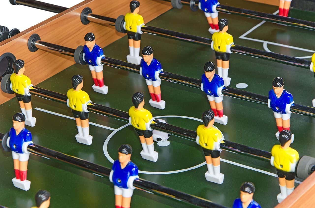 طاولة بيبي فوت (ميز) بلاستيك مقاوم ترفیه تعلیم Babyfoot Table