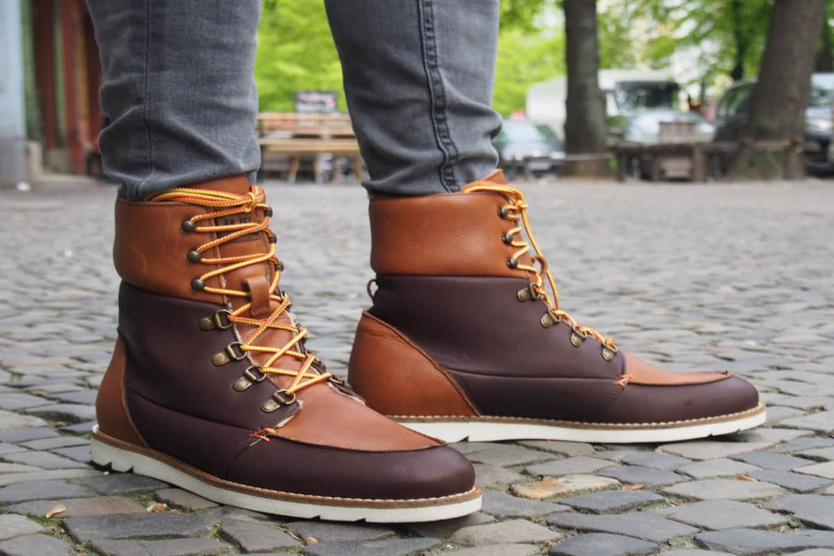 حذاء سيفتى ريدوينج؛ جلد طبيعي لا يتعفن نعل يمتص العرق يحتفظ بلونه الطبيعي