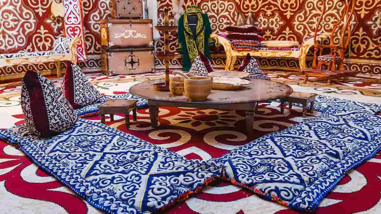 قماش ابو طير (نسيج) سماكة عالية ألياف طبيعية صناعية تغطية الأثاث