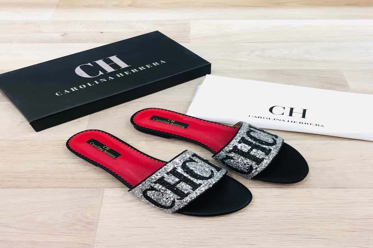 نعال كارولينا هيريرا (شبشب) جلد مقاومة عالية حفظ دفء القدمين